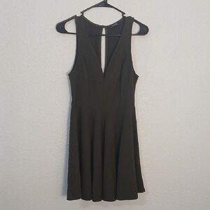 Lovely Day Elegant Black Backless Dress